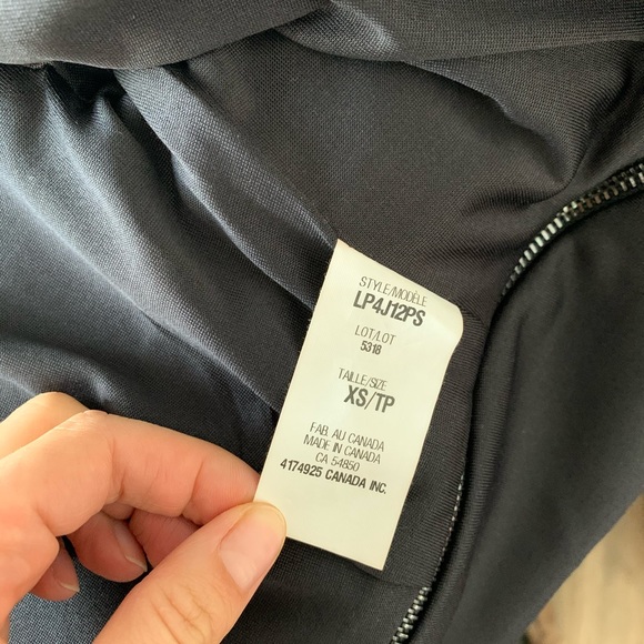 Crop faux stretch leather jacket - Picture 6 of 7